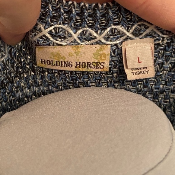 Anthropologie Holding Horses Knit Fringe Sweater Dress - Picture 7 of 10